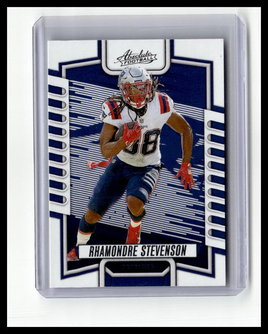 2023 Panini Absolute #39 Rhamondre Stevenson