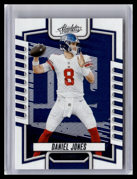 2023 Panini Absolute #27 Daniel Jones