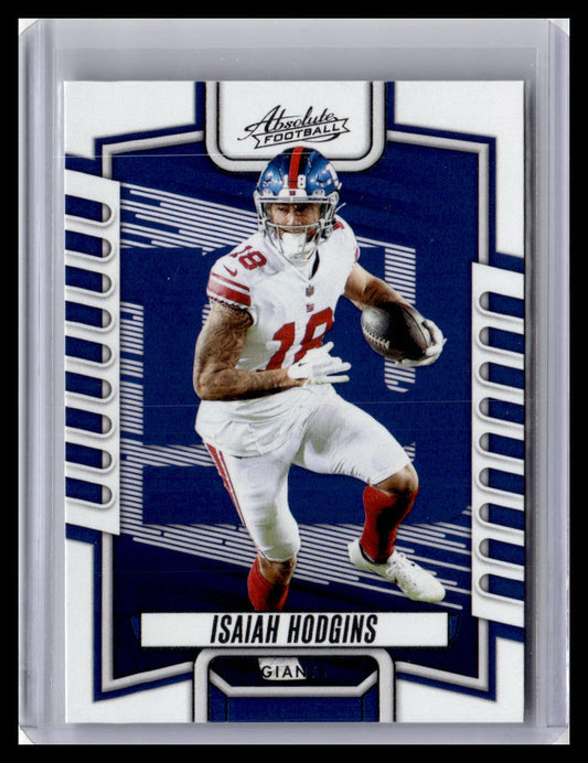2023 Panini Absolute #90 Isaiah Hodgins