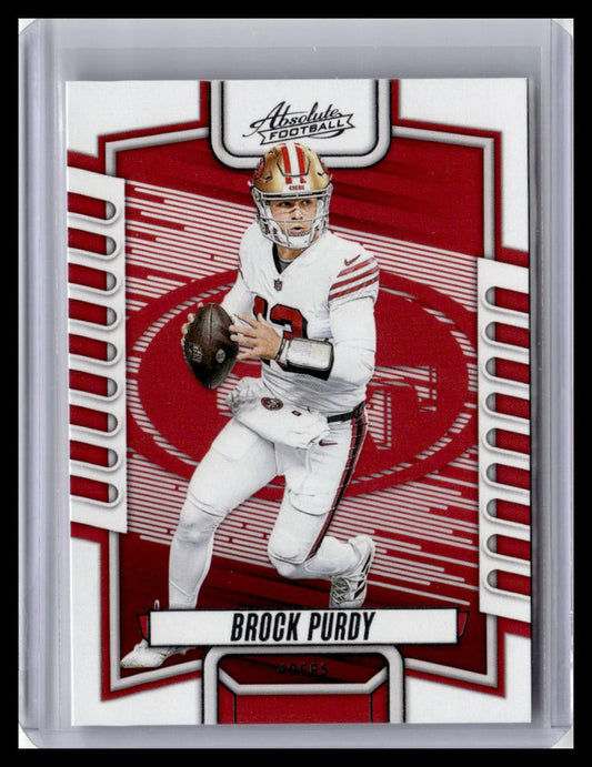 2023 Panini Absolute #18 Brock Purdy