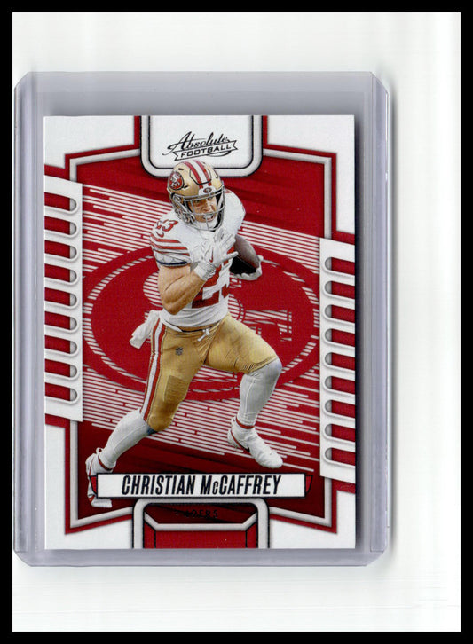 2023 Panini Absolute #43 Christian McCaffrey