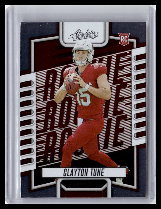 2023 Panini Absolute #139 Clayton Tune