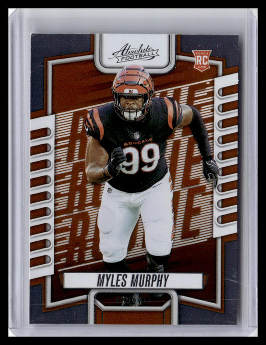 2023 Panini Absolute #159 Myles Murphy