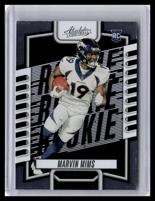 2023 Panini Absolute #122 Marvin Mims