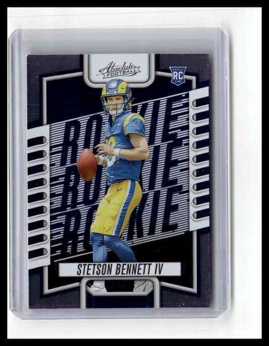 2023 Panini Absolute #136 Stetson Bennett IV