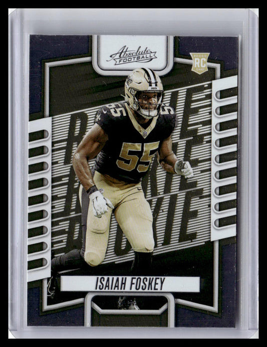 2023 Panini Absolute #166 Isaiah Foskey
