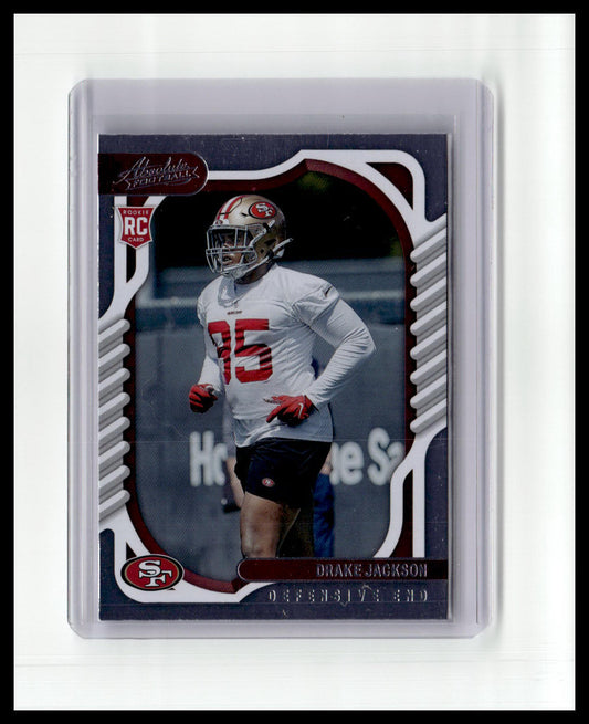 2022 Panini Absolute #161 Drake Jackson