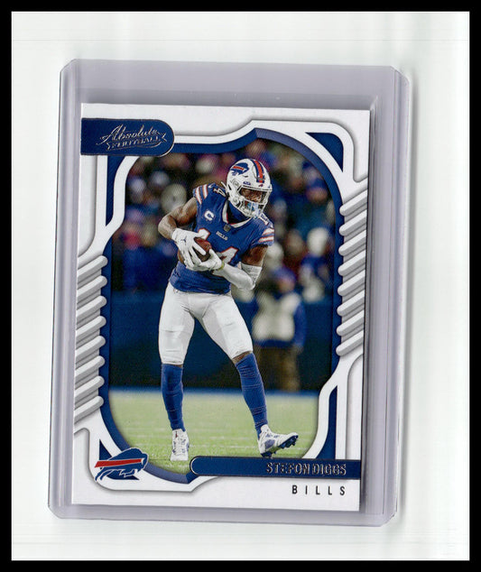 2022 Panini Absolute #24 Stefon Diggs