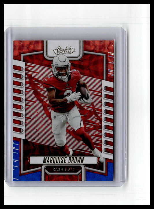 2023 Panini Absolute #70 Marquise Brown RWB Kaleidoscope