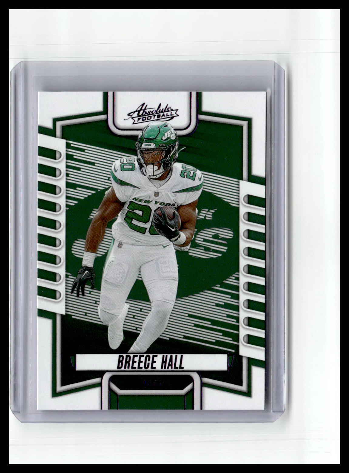 2023 Panini Absolute #38 Breece Hall Purple