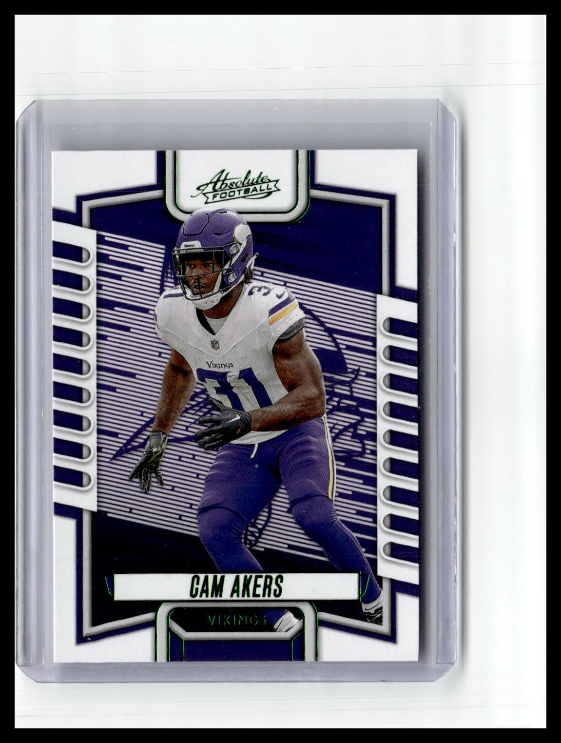 2023 Panini Absolute #44 Cam Akers Green