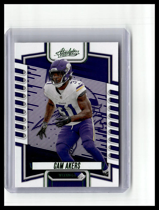 2023 Panini Absolute #44 Cam Akers Green