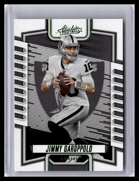 2023 Panini Absolute #2 Jimmy Garoppolo Green