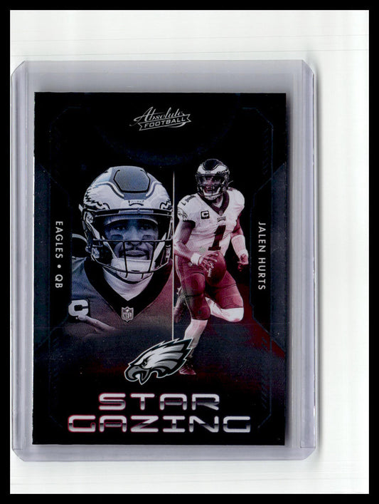 2023 Panini Absolute #SG-1 Jalen Hurts Star Gazing