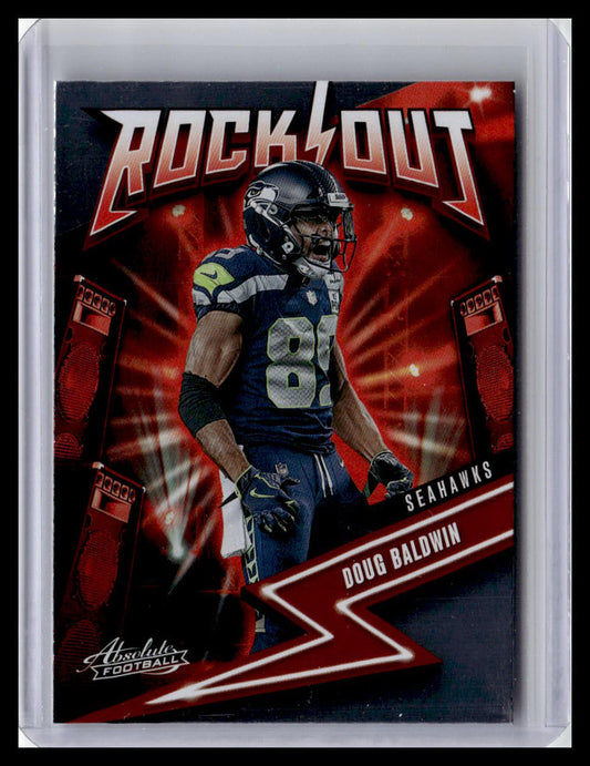 2023 Panini Absolute #10 Doug Baldwin Rock Out