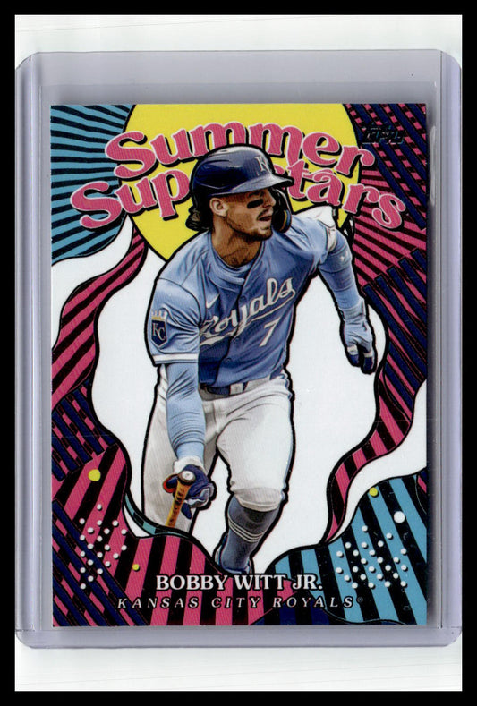 2025 Topps #SS-17 Bobby Witt Jr. Summer Superstars