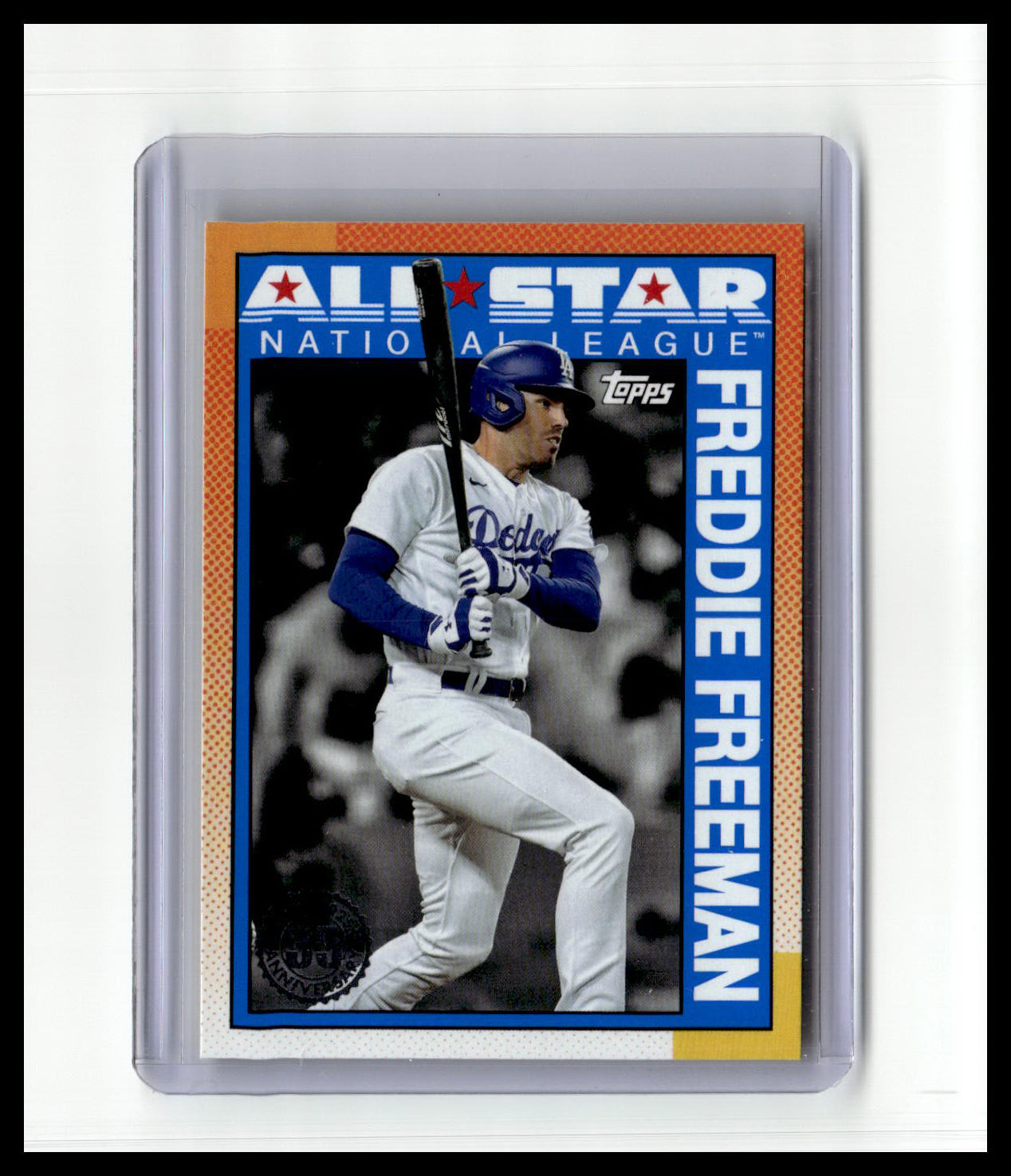 2025 Topps #90AS-21 Freddie Freeman 1990 Topps 35th Anniversary All-Stars