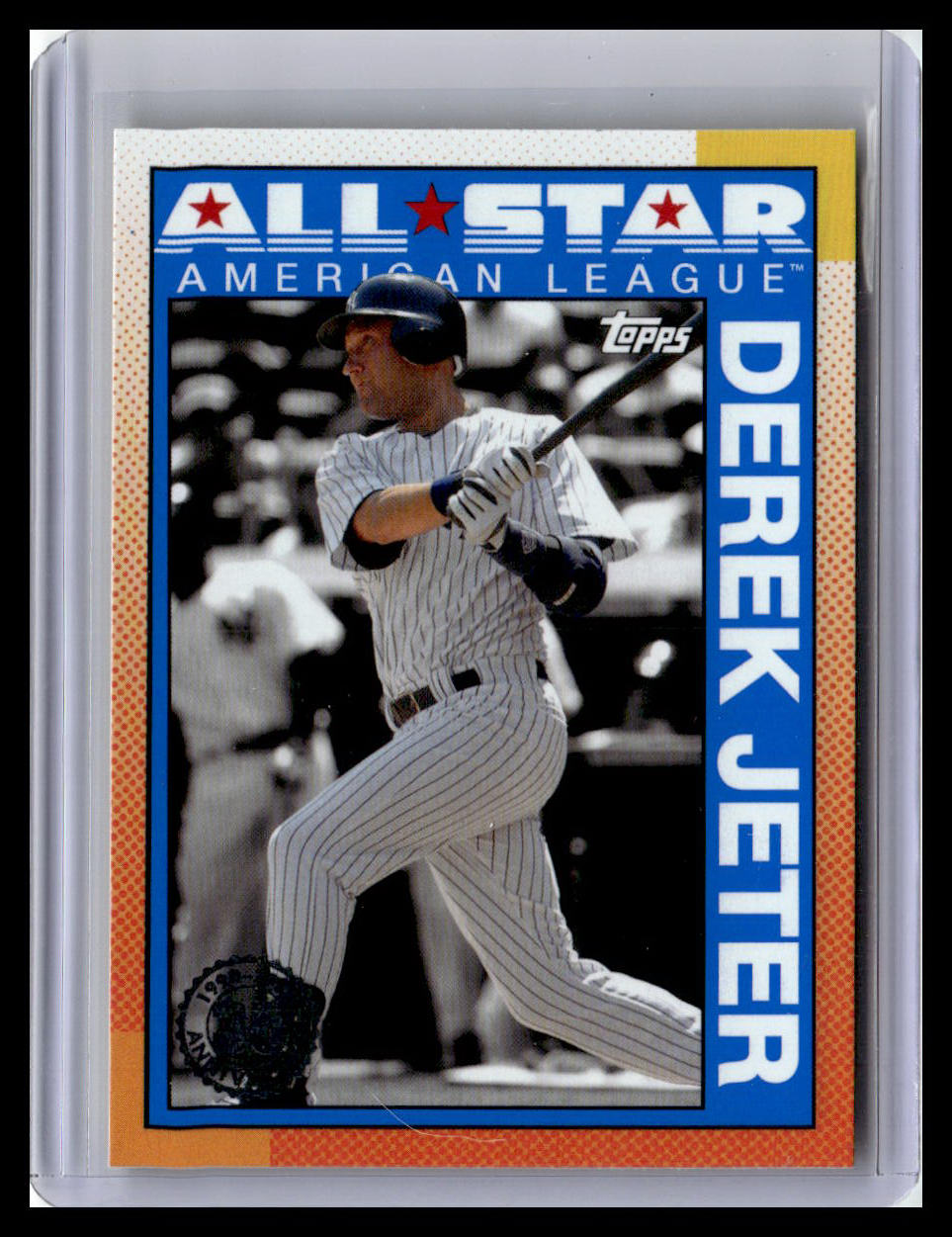 2025 Topps #90AS-22b Derek Jeter 1990 Topps 35th Anniversary All-Stars