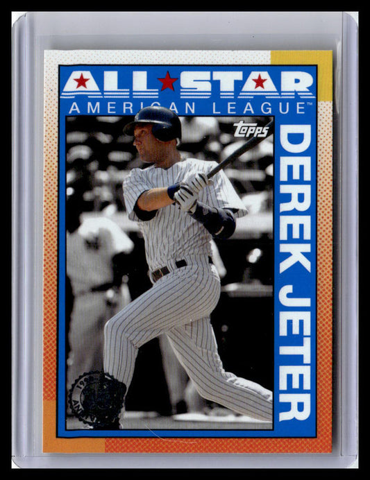2025 Topps #90AS-22b Derek Jeter 1990 Topps 35th Anniversary All-Stars