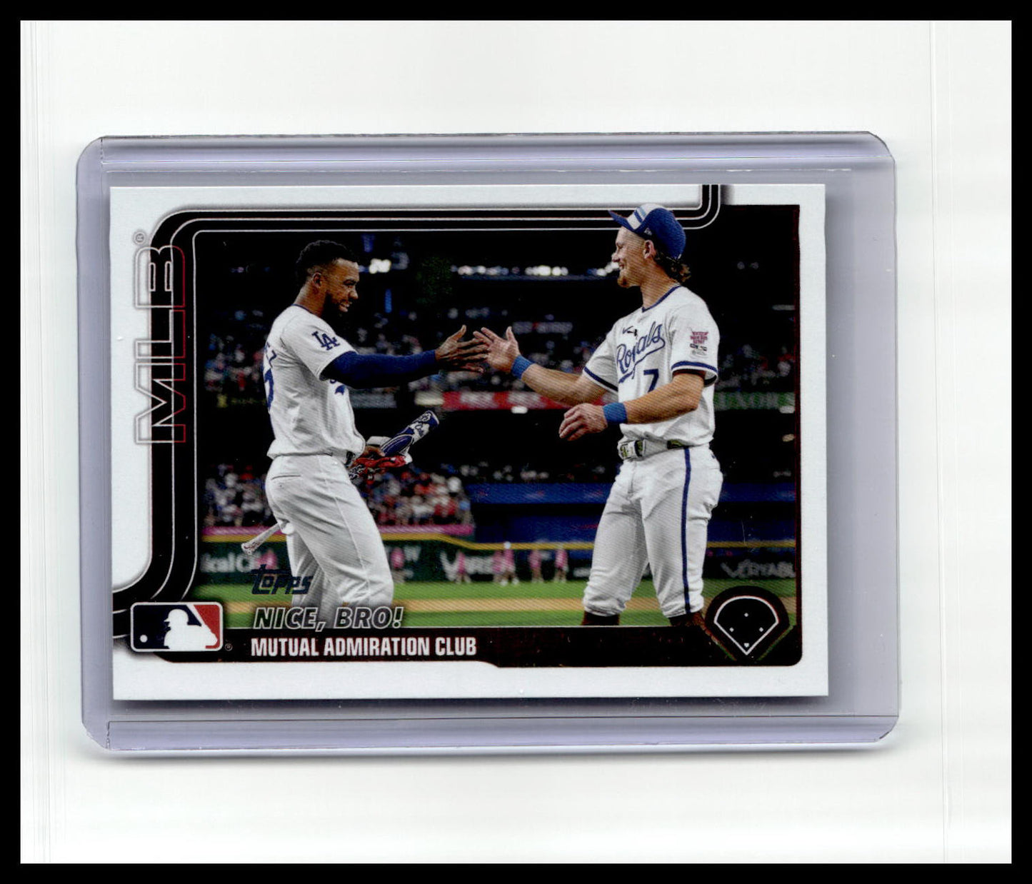 2025 Topps #365 Nice, Bro! Mutual Admiration Club