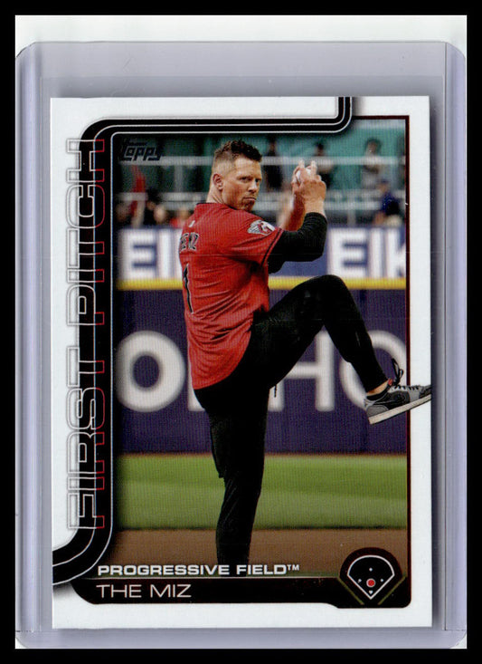 2025 Topps #FP2-2 The Miz First Pitch (Series Two)