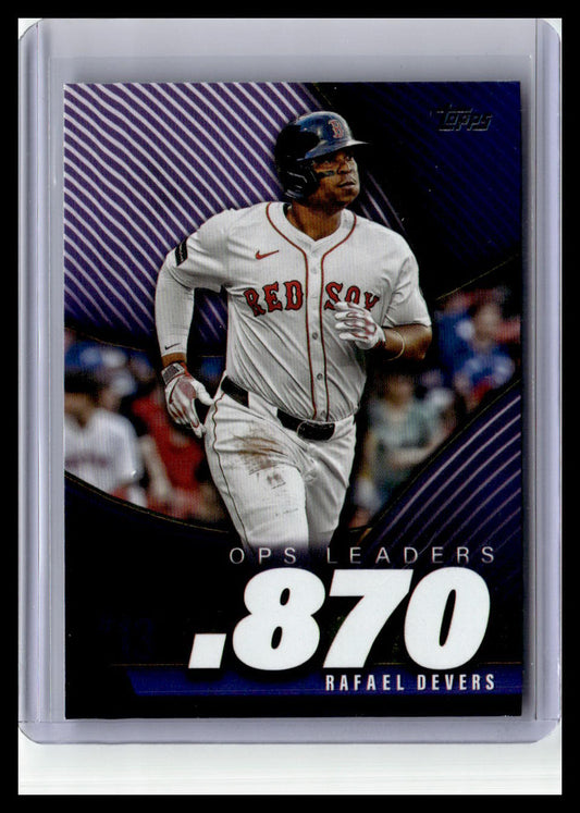 2025 Topps #OPS-13 Rafael Devers OPS Leaders