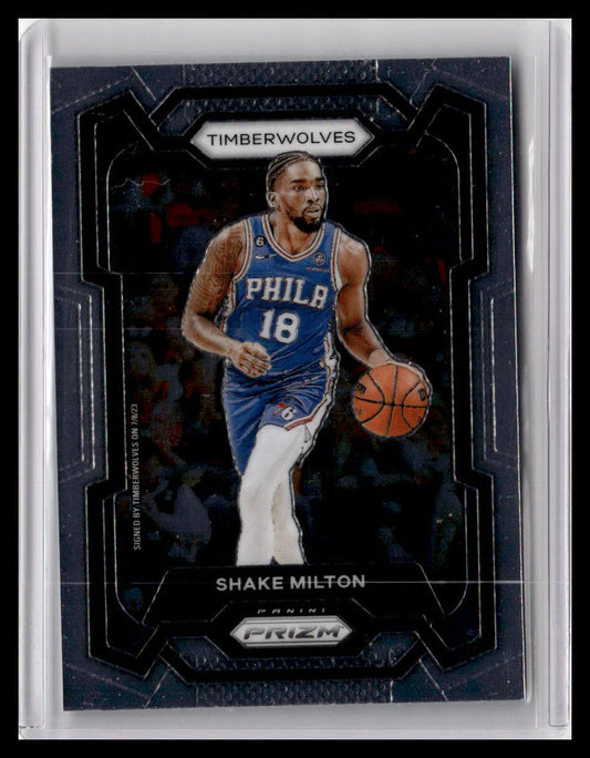 2023-24 Panini Prizm #215 Shake Milton
