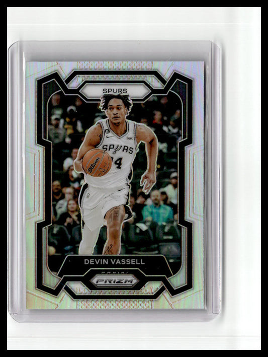 2023-24 Panini Prizm #95 Devin Vassell Prizms Silver
