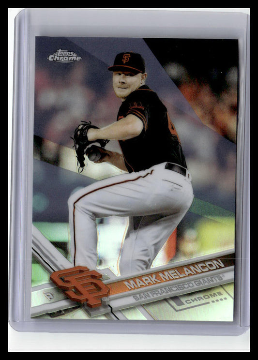 2017 Topps Chrome #106 Mark Melancon Refractor