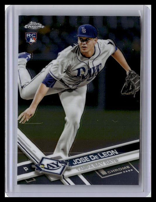2017 Topps Chrome #77 Jose De Leon
