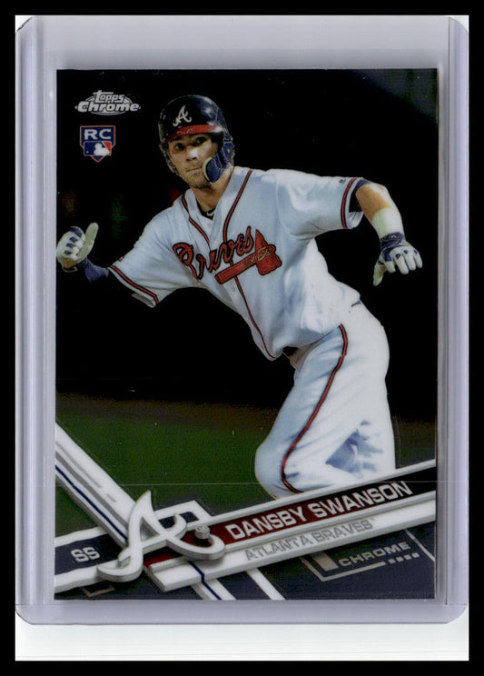 2017 Topps Chrome #8 Dansby Swanson