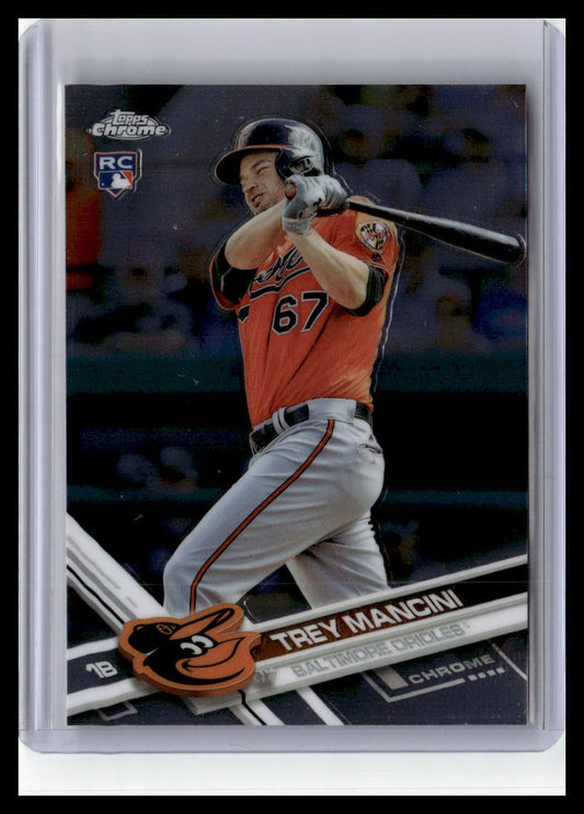 2017 Topps Chrome #47 Trey Mancini