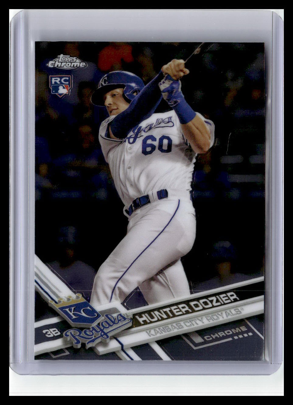 2017 Topps Chrome #101 Hunter Dozier