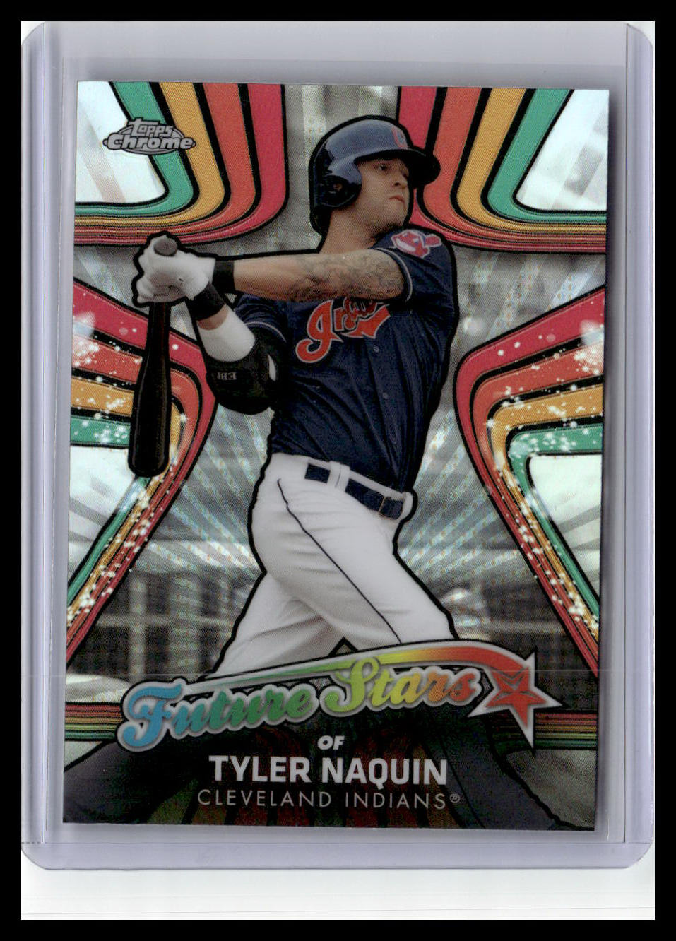 2017 Topps Chrome #FS-4 Tyler Naquin Future Stars