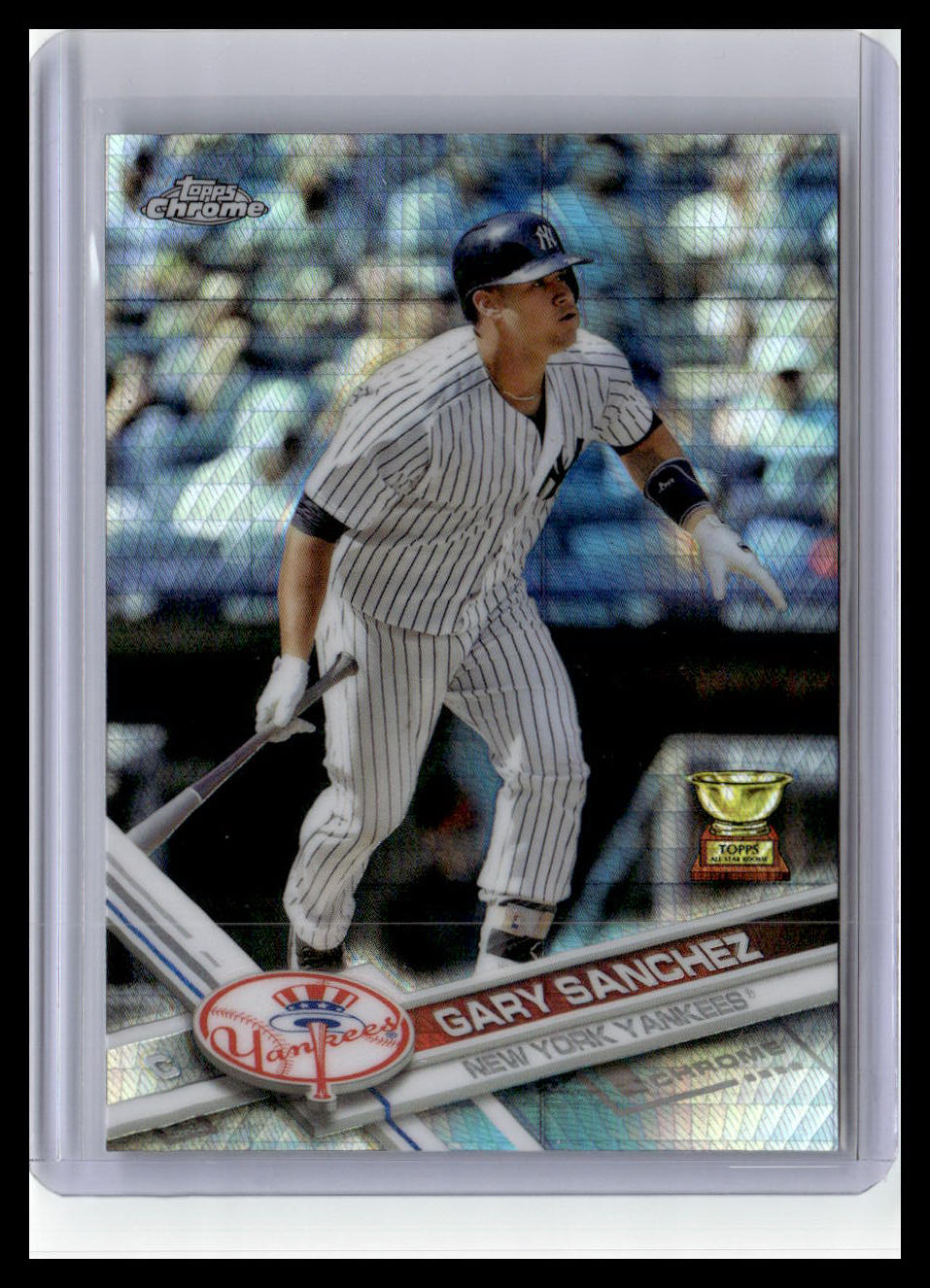 2017 Topps Chrome #122 Gary Sanchez Prism Refractor