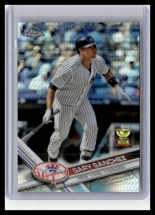 2017 Topps Chrome #122 Gary Sanchez Prism Refractor