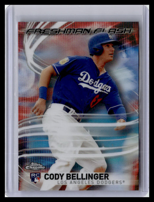 2017 Topps Chrome #FF-5 Cody Bellinger Freshman Flash