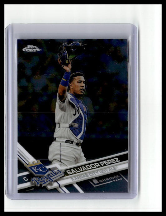2017 Topps Chrome #162 Salvador Perez
