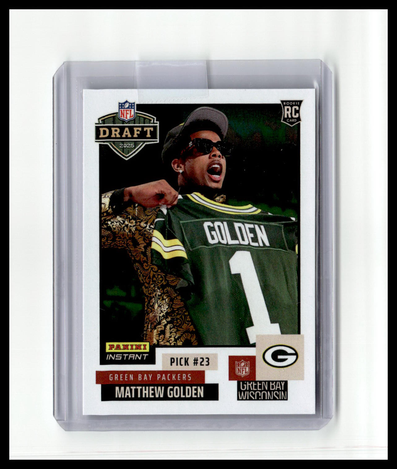 2025 Panini Instant NFL Draft Night #NFLDN-12 Matthew Golden