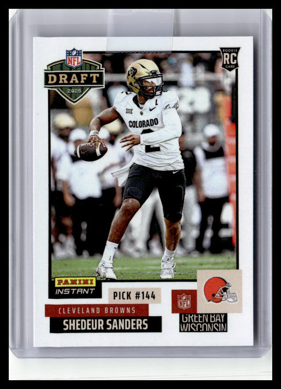 2025 Panini Instant NFL Draft Night #NFLDN-7 Shedeur Sanders