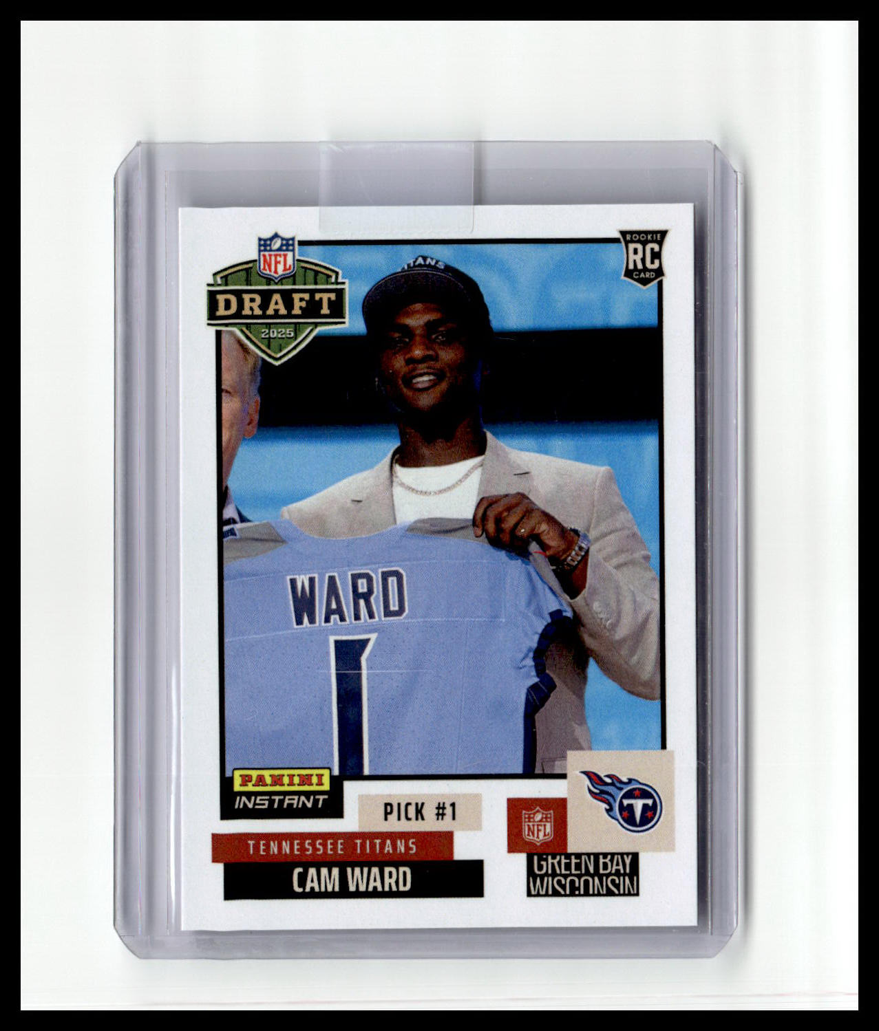 2025 Panini Instant NFL Draft Night #NFLDN-1 Cam Ward