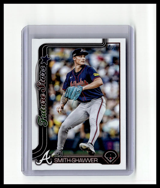2025 Topps #674 AJ Smith-Shawver Future Stars
