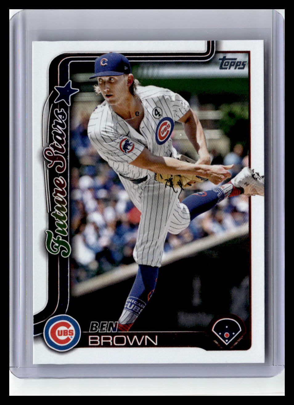 2025 Topps #673 Ben Brown Future Stars `