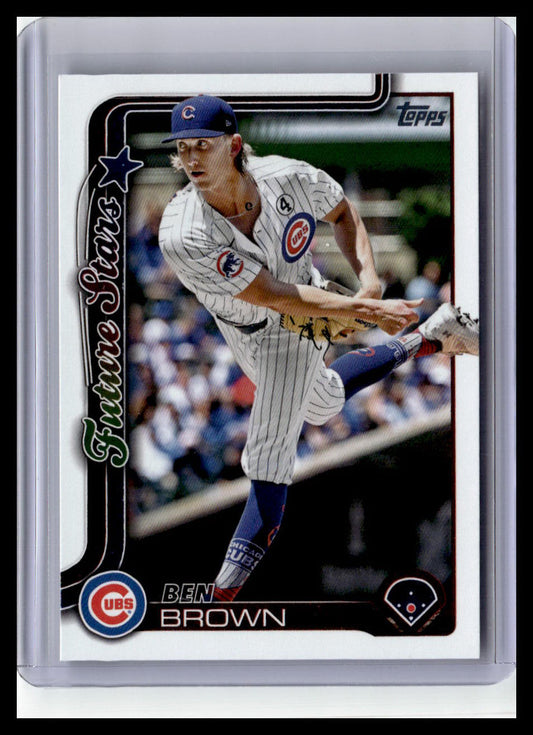 2025 Topps #673 Ben Brown Future Stars `