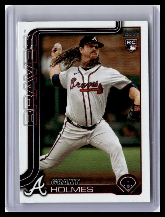 2025 Topps #414 Grant Holmes Rainbow Foil