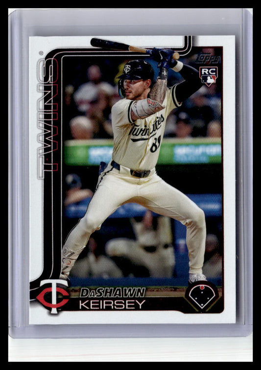 2025 Topps #605 DaShawn Keirsey