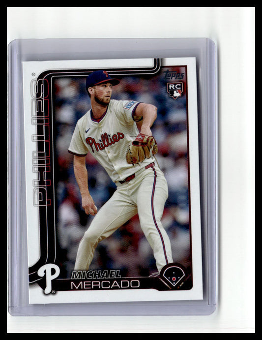 2025 Topps #582 Michael Mercado