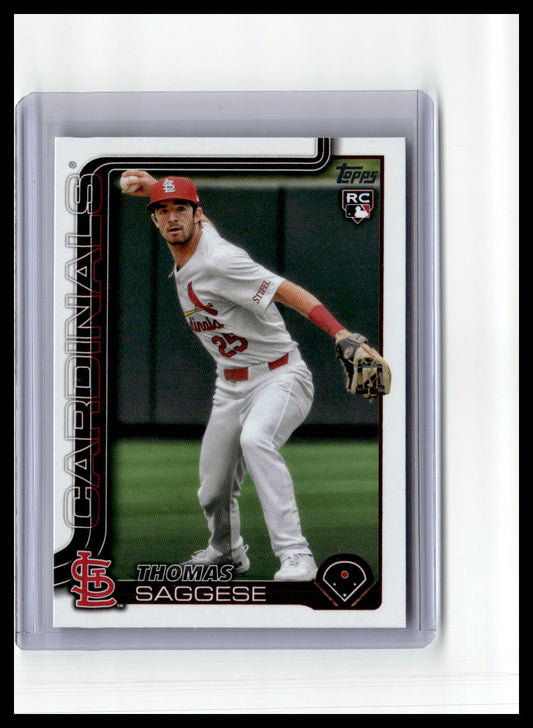 2025 Topps #463 Thomas Saggese