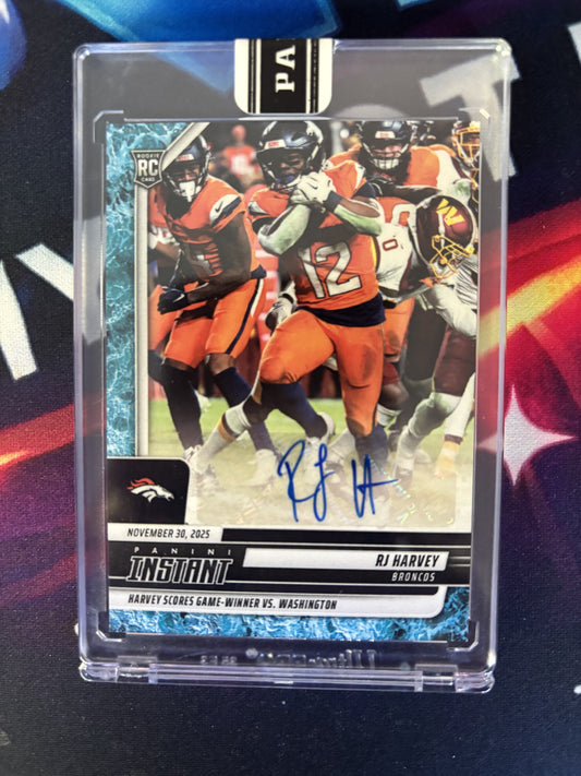 2025 Panini Instant NFL #287 RJ Harvey 5/10