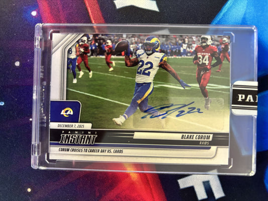 2025 Panini Instant NFL #307 Blake Corum 46/99